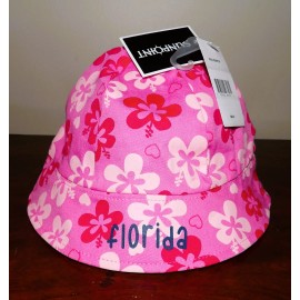 SUNPOINT NEW NWT SUNPOINT Toddler Girls Hawaiian Sun Hat SZONE SIZE MOST TODDLERS
