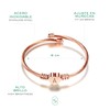 Clepsidra® Pulseras Mujer plateadas personalizadas con inicial. Accesorios y regalos