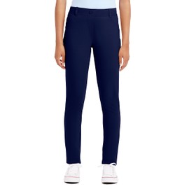Nautica Juniors Uniform Stretch Jegging Pant, Navy, 11/13