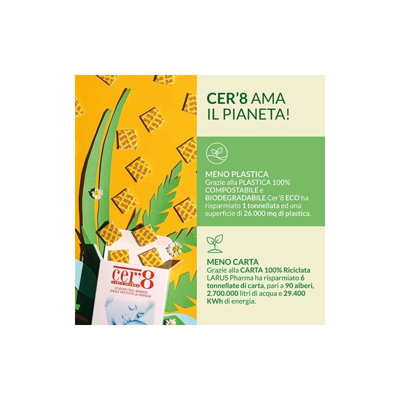 Larus Pharma Cer'8 Diffuser Patches of Micro Encapsulated Pure Essential