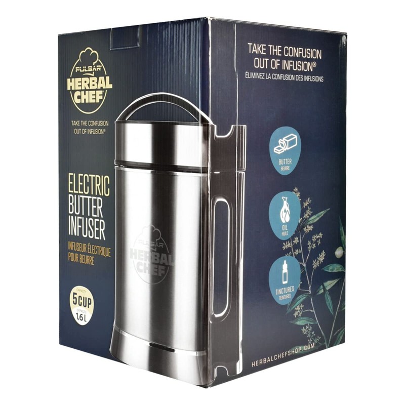 Pulsar Herbal Chef Electric Butter Infuser | Infuse Oils and
