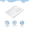 Dailydream Waterproof Mattress Protector, Breathable, 180 x 200 cm, White