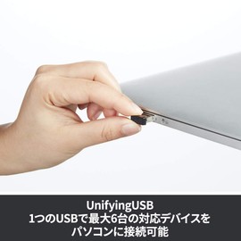 Logicool Unifying RC24-UFPC2 Receiver, USB, Wireless, RC24-UFPC Windows, Mac, Domestic Genuine Product