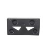 BEBECAR Black ABS Front License Plate Bracket holder Fits Ford