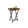 Winsome Alex Folding Snack Tables Set, for Living Room, 26",