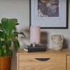 MiniSun Modern Chrome Touch Dimmer Bedside Table Lamp with Pink