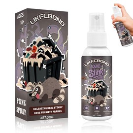 LIKFCBOND Stink Spray Extra Strong, Stinky Spray Potent Prank, Weird Liquid Sprays Extreme Strong for Gag, Party, Elevator, Bus, Subway (Funky Odor Smelling, 30ml)