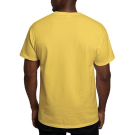 CafePress Hippo Talk to The Tail Light T Shirt Men's Traditional Fit Light Casual T Shirt Yellow