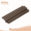 uxcell 24 Pcs Mini Hot Glue Sticks, 0.43" Dia x