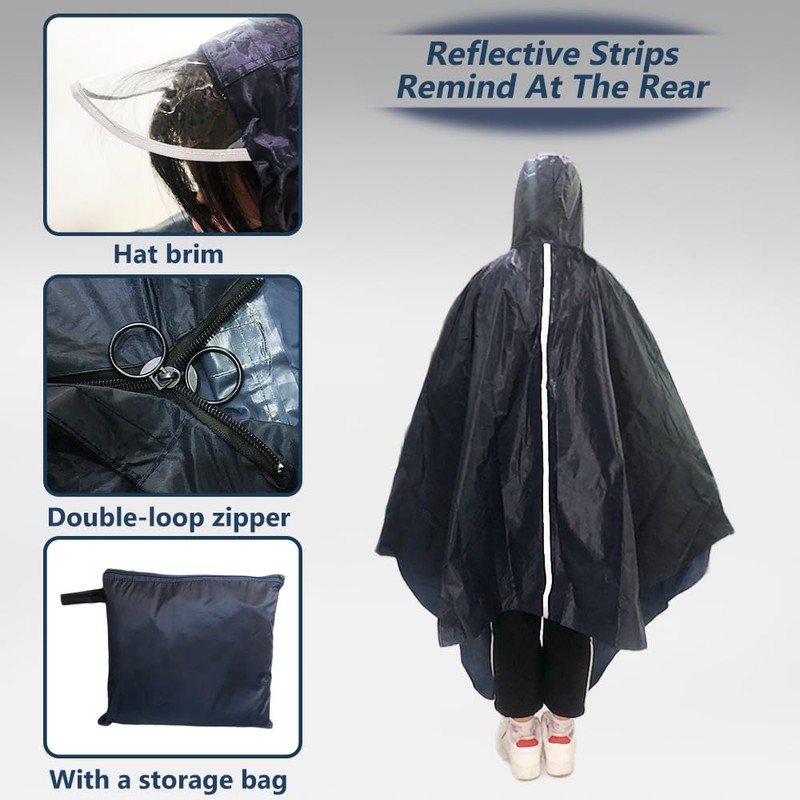 Elderly Mobility Scooter Poncho - 3 or 4 Wheel Scooter