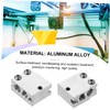 Mobestech 3pcs Hot End Heater Block Aluminum Extruder Heating Block