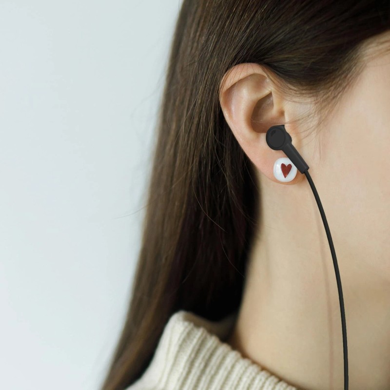 M M E 100 Pack of BLACK 3.5mm In Ear