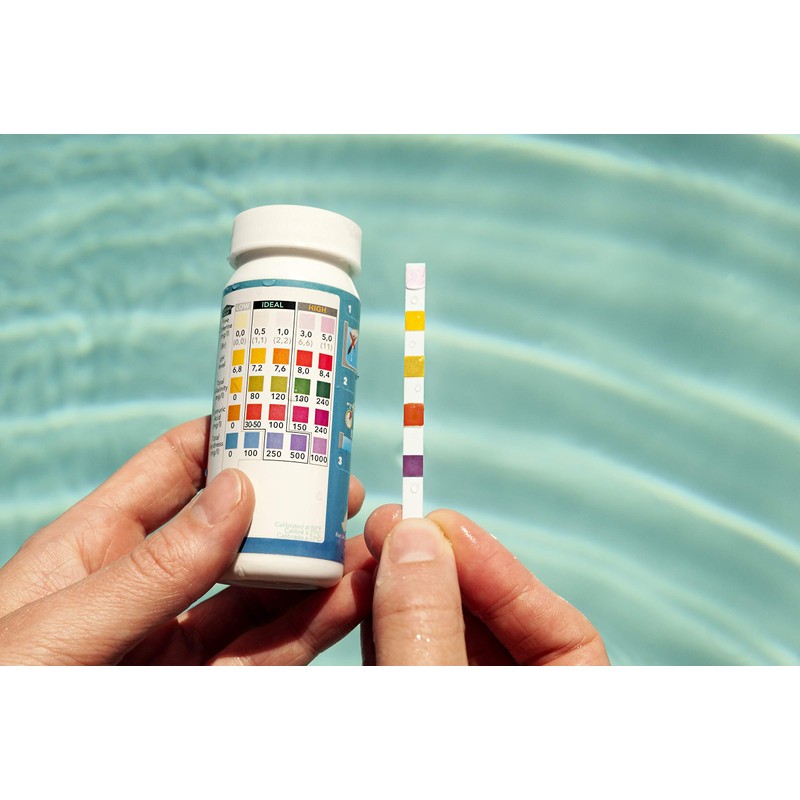 Gre 71665 Blue Check Pool Water Test Strips Results via