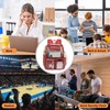 Kouxunt Clear Backpack Heavy Duty Transparent Backpacks Stadium Approved for