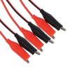 DIANN 6pcs Banana Plug to Alligator Clip Test Lead Cable