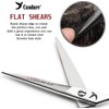 Hairdressing Barber Salon Scissors, Thinning Scissors set 5.5", New Silver
