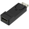 OcioDual Display Port Male to HDTV Female Adapter Black DP