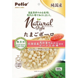 Petio Natural Style Egg Bolo 3.5 oz (100 g)