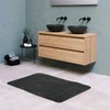 Vinsani Bath Mat Non Slip Bathroom Mat Thickened Fluffy Microfiber