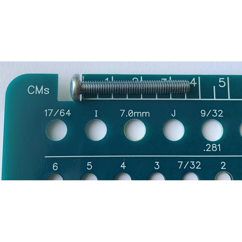 Holistic Drill Bit Gauge - 3 Drill Bit Gauges in