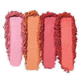 e.l.f. Cosmetics Powder Blush Palette, Four Blush Shades for Beautiful, Long-Lasting Pigment, Light - Producto Original de Alta Calidad, Entrega Rápid