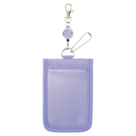 LIHIT LAB Myfa A3300-10 Trading Card Pass Case and Card Stand, Oshi-Katsu (Fan Culture), Fan Goods, Lilac Purple