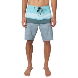 O'NEILL Hyperfreak - Bañador para hombre, resistente al agua, elástico, 21 pulgadas de largo, Azul marino, 30