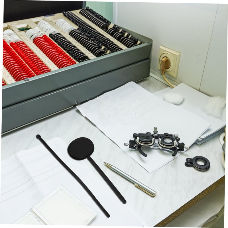 SAFIGLE 1 Set Portable Eye Occluder Set Test Tool with