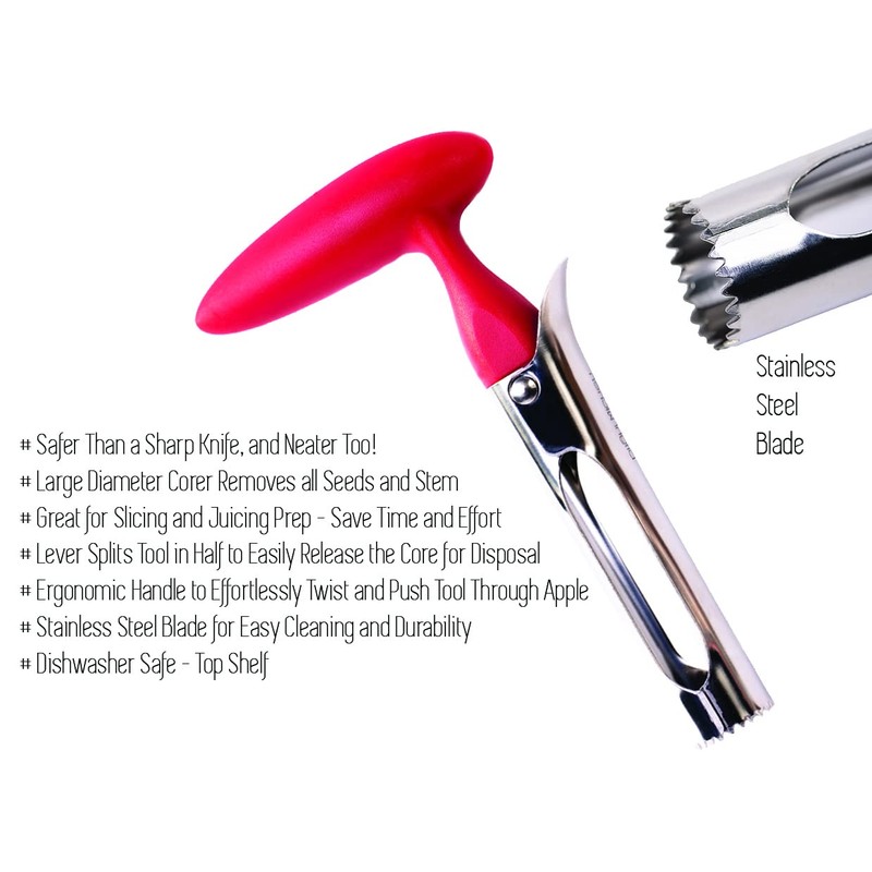 COMBO PACK - Apple Corer, Pineapple Slicer, Pear Pepper Poker,