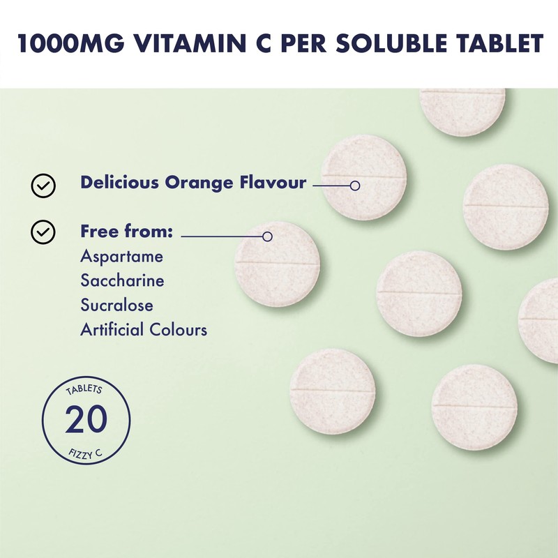 Higher Nature - Fizzy C - Vitamin C Effervescent Tablets