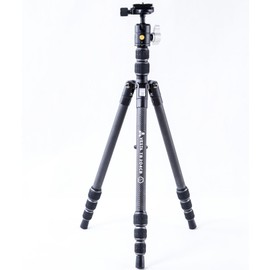 VANGUARD | VESTA TB 204CB | Travel Tripod | VESTA TB Series | Carbon Tripod | Compact Storage | Free Head