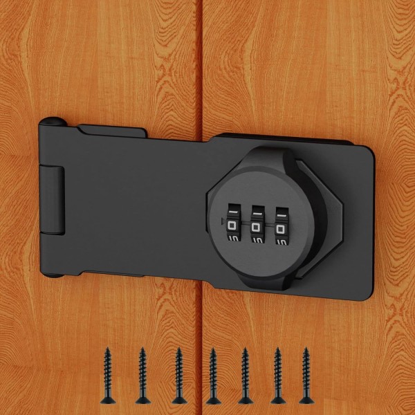 Unbranded 3-digit password lock,cabinet door latch,easy to install,Protec