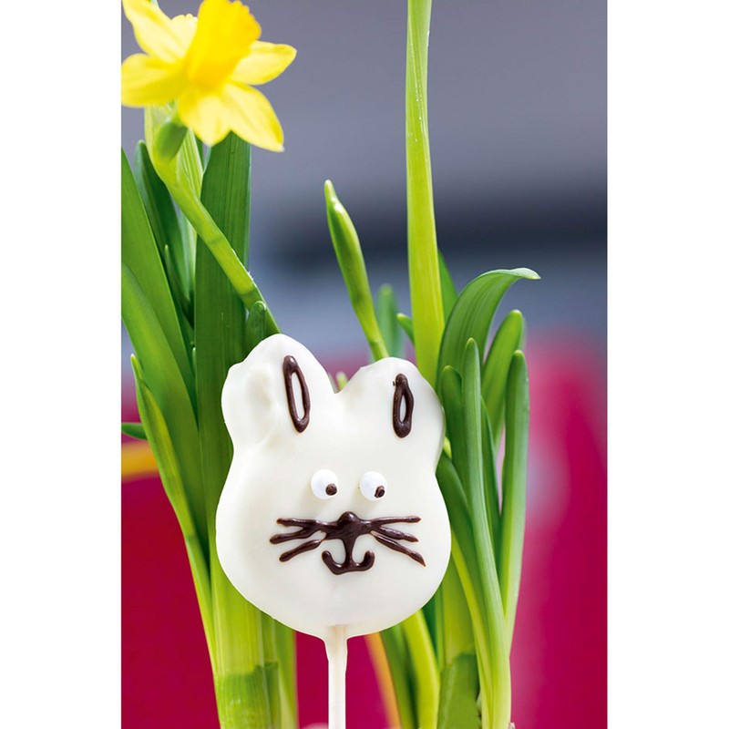 Staedter 080058 Rabbit Face Cookie Cutter, 6 cm, Stainless Steel,