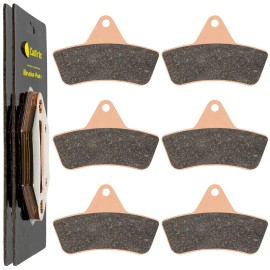 Caltric Brake Pads for Arctic Cat 400 2X4 4X4 Front Rear Brakes 1998-2004