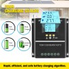 KEPEAK 60A/100A 12V/24V/36V/48 - 100A 12V/24V/36V/48V MPPT Charge Controller