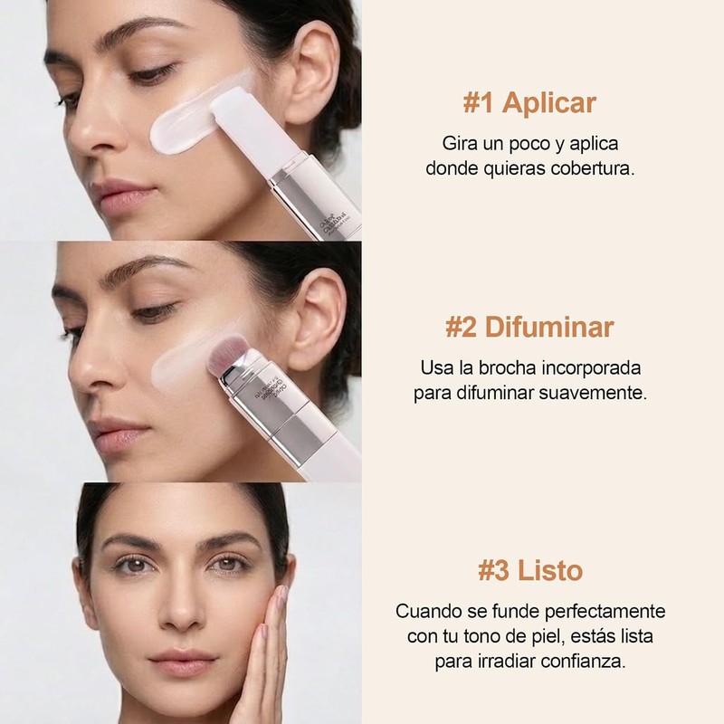 Erinde Barra de Base que Cambia con la Temperatura, Maquillaje