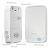 Eaxus® IC-You Wireless Doorbell and Shop Bell with Motion Sensor