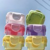 GiantGo Pack of 10 Small Plastic Containers with Lids, 60ml