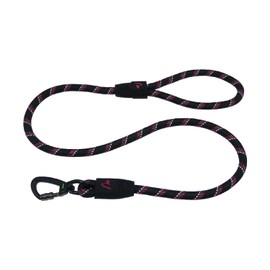 4ft/5ft Reflective Rope Dog Leash with Soft Rubber Handle - Perfect for Medium and Large Sized Dogs