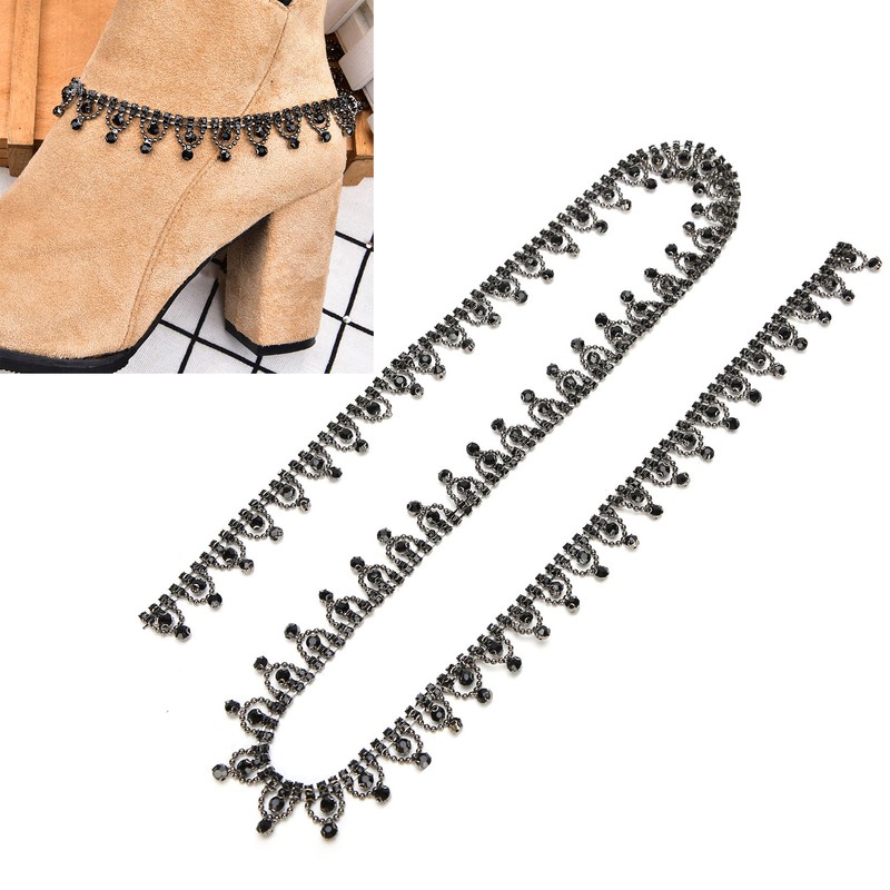 Welding Rhinestones Chain Tassel Pendant Belly Dance Decoration Jewelry Accessories