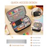 Fmeida Structured Pencil Case Pouch for Boys Back to School