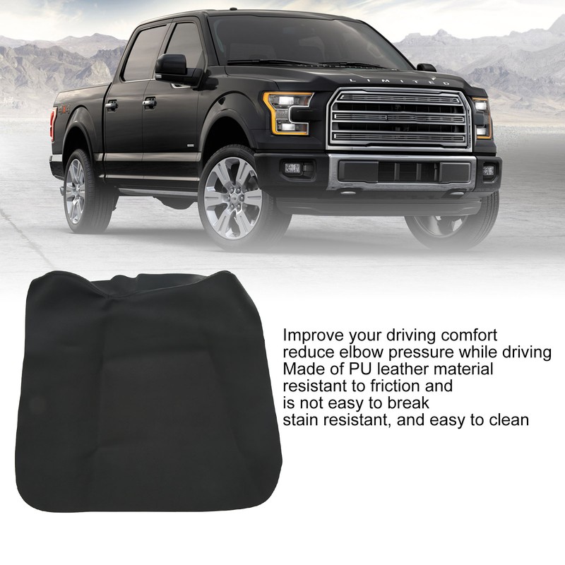 Center Console Armrest Cover PU Leather Armrest Box Protective Cover