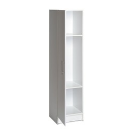 Prepac Elite 16 inch Narrow Cabinet, White