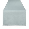 Lenox French Perle Solid 70" Runner, Ice Blue