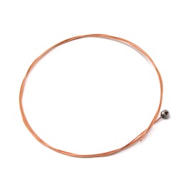 5 Pack of Acoustic Guitar Strings - 024 gauge wound G 3rd single 24s 0.24