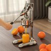 Nisorpa Manual Juicer Hand Press Commercial Citrus Juicer Machine Stainless