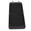 Water Cooling Radiator Frosted 18 Pipes Metal Heat Exchanger Radiator