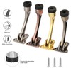 Kick Down Door Stop, Zinc Alloy Stopper Prop Stay Spring