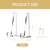 WOUYTPE Acrylic Stand, Plate Holder Stand, Plate Holder, Suitable for