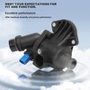 Konuooer Thermostat Coolant Compatible with A4 8E2 8E5 8EC 8ED